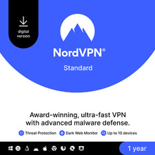 NordVPN Standard, 10 Devices