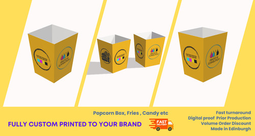 Fries popcorn candy - fries, boxes