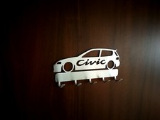 Key Hanger HONDA CIVIC EG 5 V 4wd Dohc Vtec Jdm Vti 1.6 Si S Decor Steel Keyring