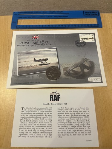 Schneider trophy raf 1932 coin - schneider,