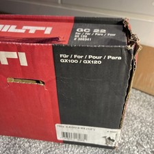Hilti GX120  14mm nails  750x WITH GAS GC22  (out of date).