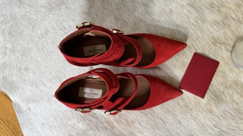 Valentino hitch pump red - hitch,