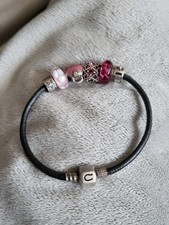 Chamilia Leather & Silver 925