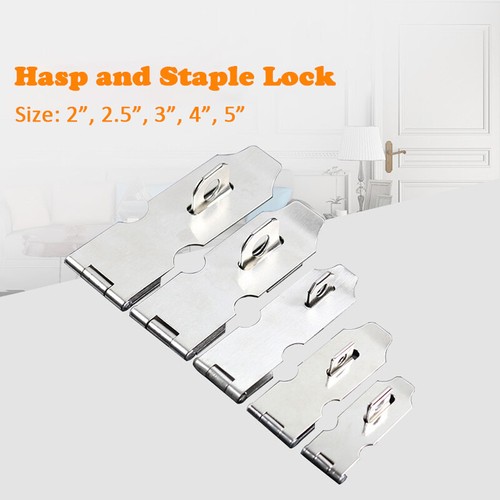 Lock hasp and staple stainess - lock,