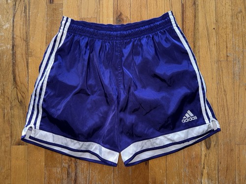 Adidas nylon shorts vintage - nylon,