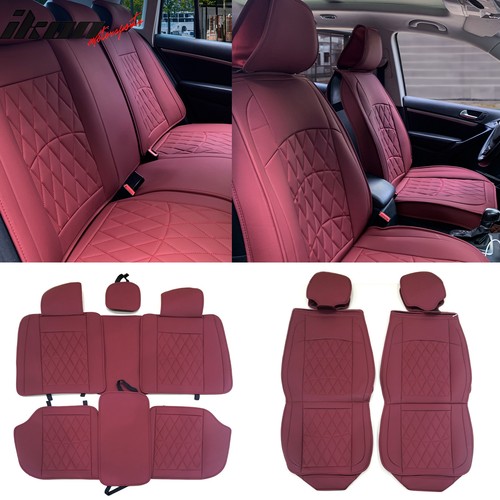 Universal red leather - red, car