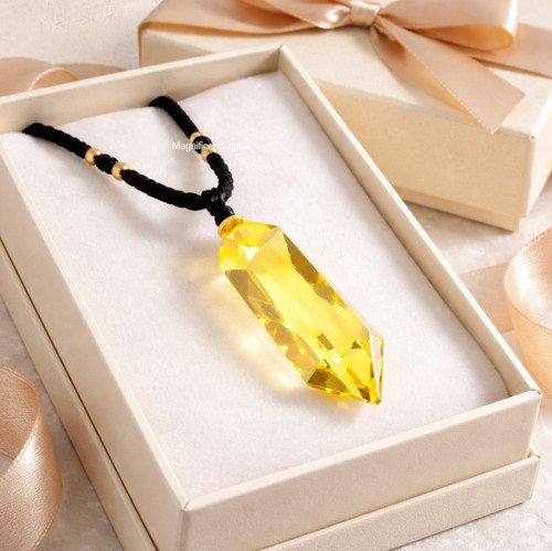 High quality citrine - high, pendant