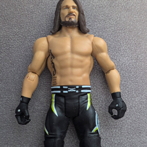 Wrestling action figure - figure, long