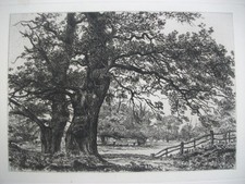 HEYWOOD HARDY ORIGINAL ETCHING