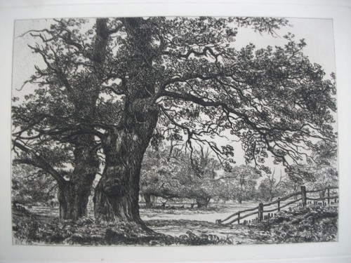 Heywood hardy original - hardy, etching