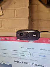 HD Webcam Logitech C270 HD 720p/30fps Widescreen Video Calling Web Camera Tech