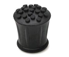 Walking Stick Ferrules 1” 25mm Crutch Cane Ends Rubber Tip Grip Black Large