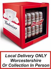 Husky HU225 Red Budweiser Table Top Mini Fridge / Drinks Chiller HUS-HU225 PWB