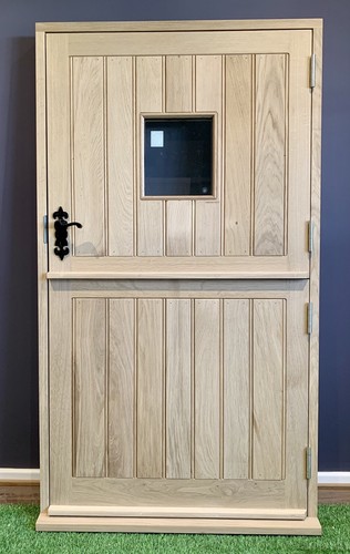 External solid oak - stable, door