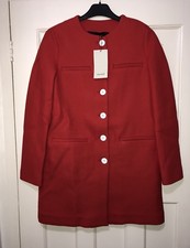 ZARA RED COAT JACKET WITH