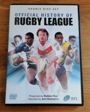 DVD - Rugby League Official History Of Rugby League 2-Disc DVD Robbie Paul PAL