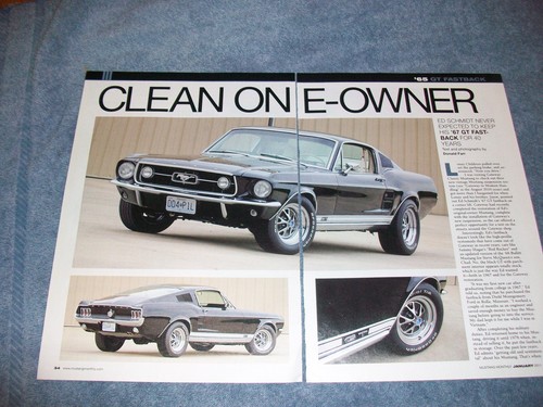1967 mustang fastback - 1967,