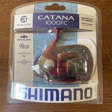Shimano Catana 1000FC 3 Bearing System Reel Red