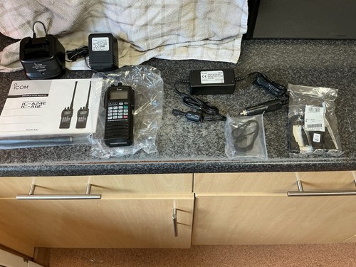 Icom a6e vhf air band - ic-a6e,