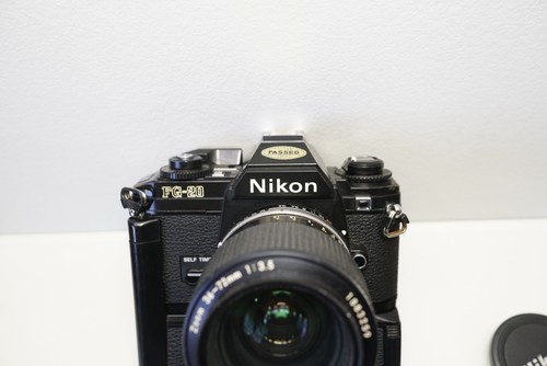 Nikon camera and - fg-20,