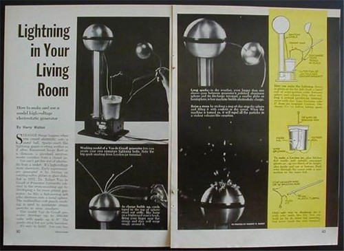 Van graaff generator - van,