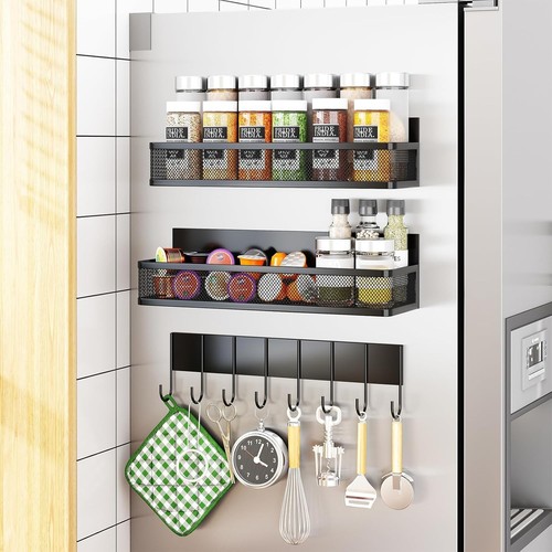 Magnetic spice rack - magnetic,