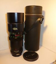 SOLIGOR 75-260mm F4.5 AUTO-ZOOM LENS for NIKON F, HEAVYWEIGHT OLD SCHOOL LENS