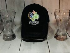 FIFA World Cup Coca Cola Glasses Germany Baseball Cap 2006 WC 06 Collectibles