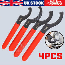 Universal Coil Over Wrench Shock Spanner Adjustable C-Shape Wrenches Pack of 4 ~
