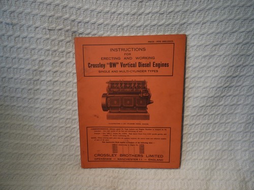 Vintage crossley vertical - crossley,