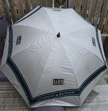 Vintage Lambert And Butler L&B Cigarette Advertising Promo Golf Umbrella