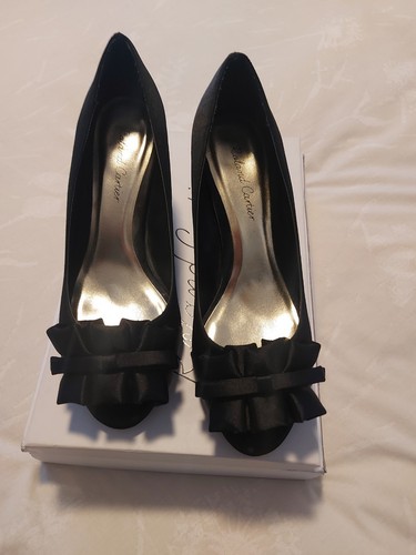 Roland cartier black satin bow - roland,