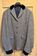 Ladies 38" Tweed Hacking Hunting Jacket