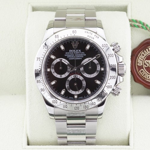 Rolex daytona 116520 black - rolex,