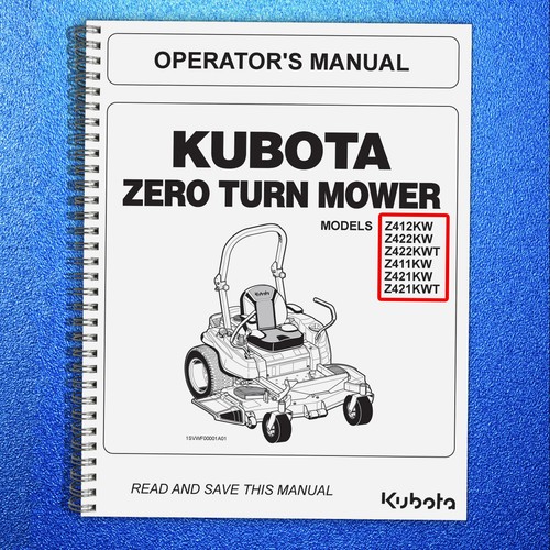Kubota z412kw z422 - kubota,