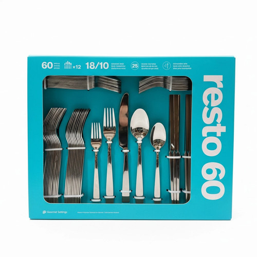 Gourmet settings resto 60pc - gourmet,