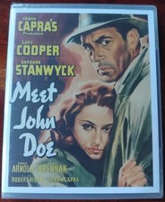 Meet John Doe (1941) Blu-ray (Region ABC) ClassicFlix Frank Capra New Sealed