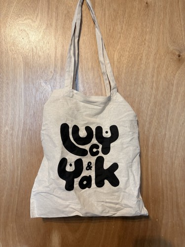 Lucy yak logo tote bag - &,