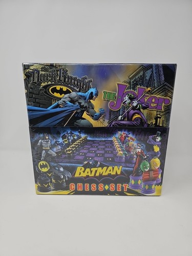 Batman chess set dark knight - batman,
