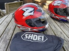 Shoei XR 1000 Micheal Rutter 2003 Red Bull Ducati BSB Replica Helmet Small 55/56