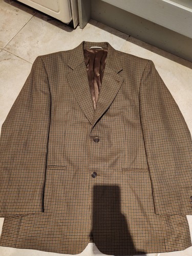Vintage mens brown - mens, check