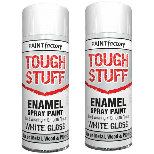 Tough stuff enamel white - tough,