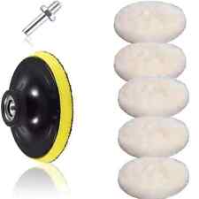 150MM Round Wool Buffing Pad Polishing Wheel Felt Buffer Disc for Angle Grinder