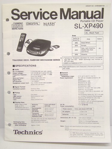 Technics original service - original,