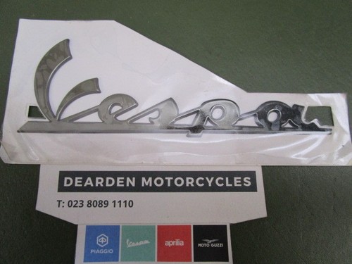 Vespa gts side badge gunmatal - badge,