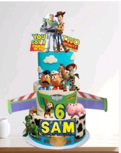 Personalised toy story cake - personalised,