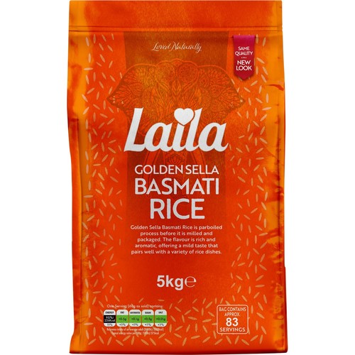 Laila golden sella basmati - laila,