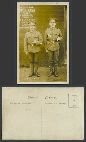 Ww1 regimental post office - ww1,