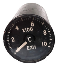 6A/4984 Smiths Exhaust Gas Temperature Gauge, 0-1000°C, 420MV, British, Vintage