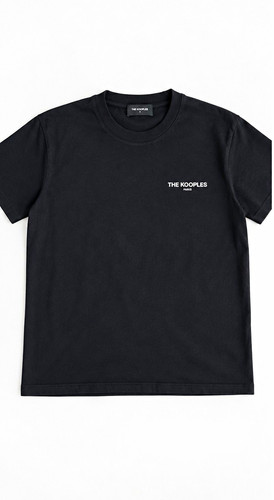 The kooples black logo crew - kooples,